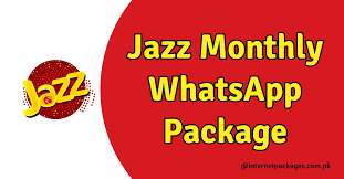 Jazz Whatsapp Package Monthly 70 Rupees